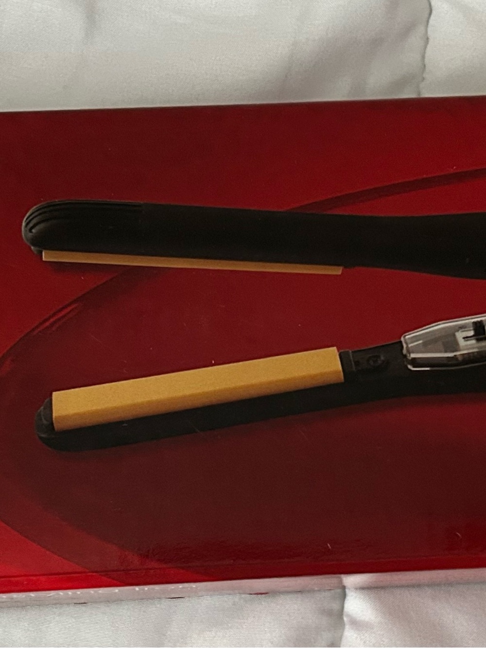 CHI Slim Ceramic Hairstyling Iron Flat Temperature Dial Straighten Curl